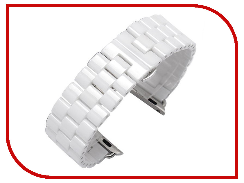 

Аксессуар Ремешок Activ для APPLE Watch 42/44mm Ceramics White 95935, 95935