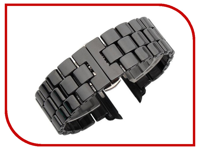 

Аксессуар Ремешок Activ для APPLE Watch 42/44mm Ceramics Black 95934, 95934