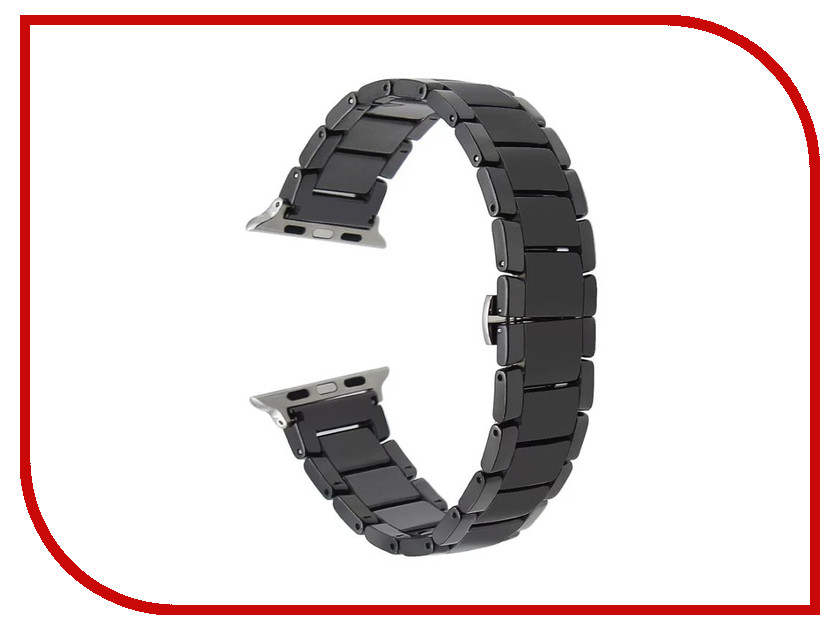 

Аксессуар Ремешок Activ для APPLE Watch 42/44mm Ceramics Black 95926, 95926