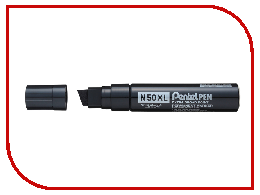

Маркер Pentel Pen 17mm Black N50XL-A, N50XL-A