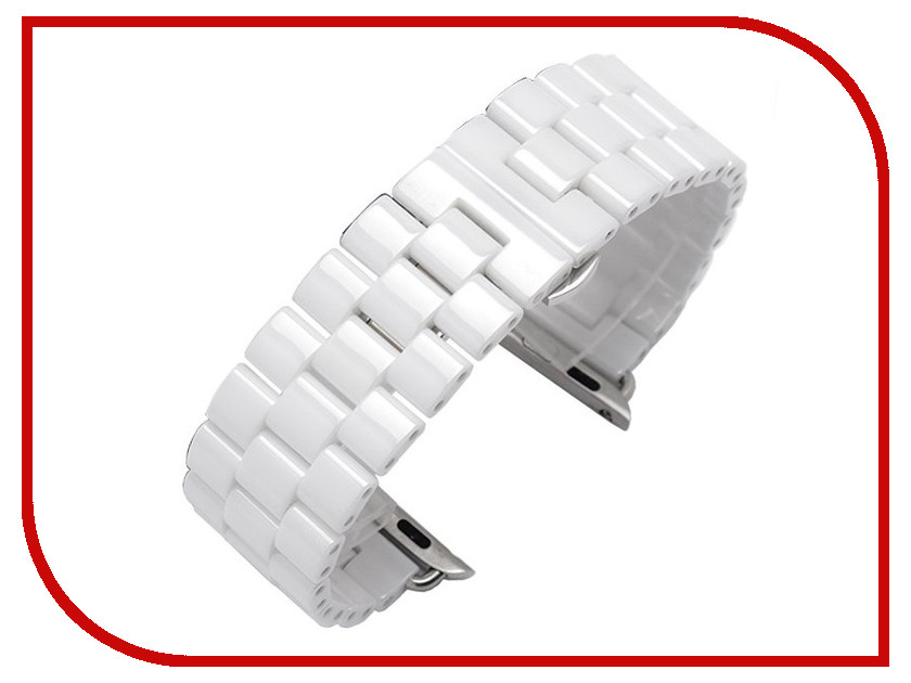 

Аксессуар Ремешок Activ для APPLE Watch 38/40mm Ceramics White 95932, 95932