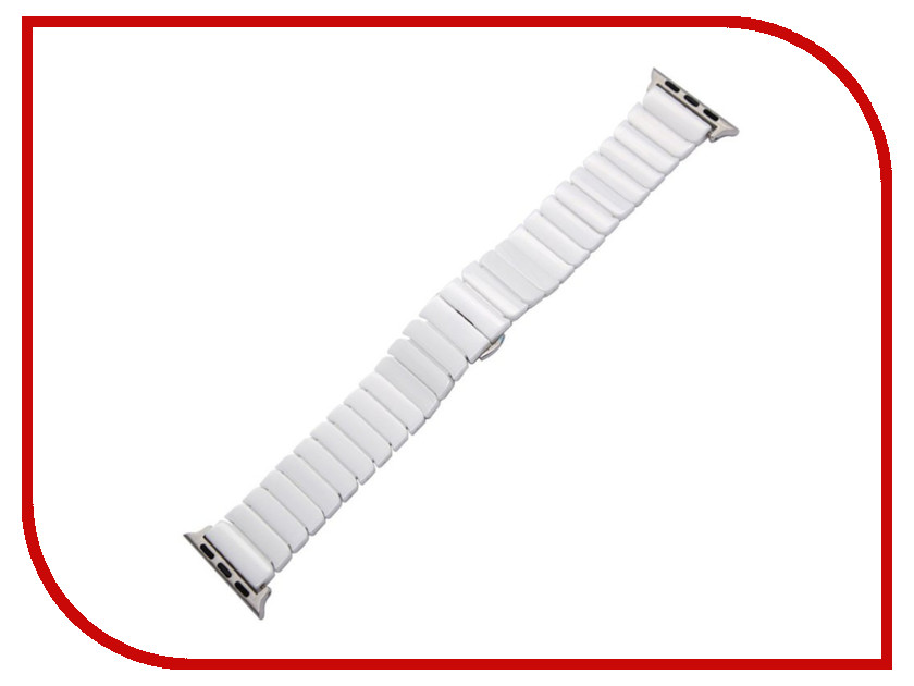 

Аксессуар Ремешок Activ для APPLE Watch 38/40mm Ceramics White 95929, 95929