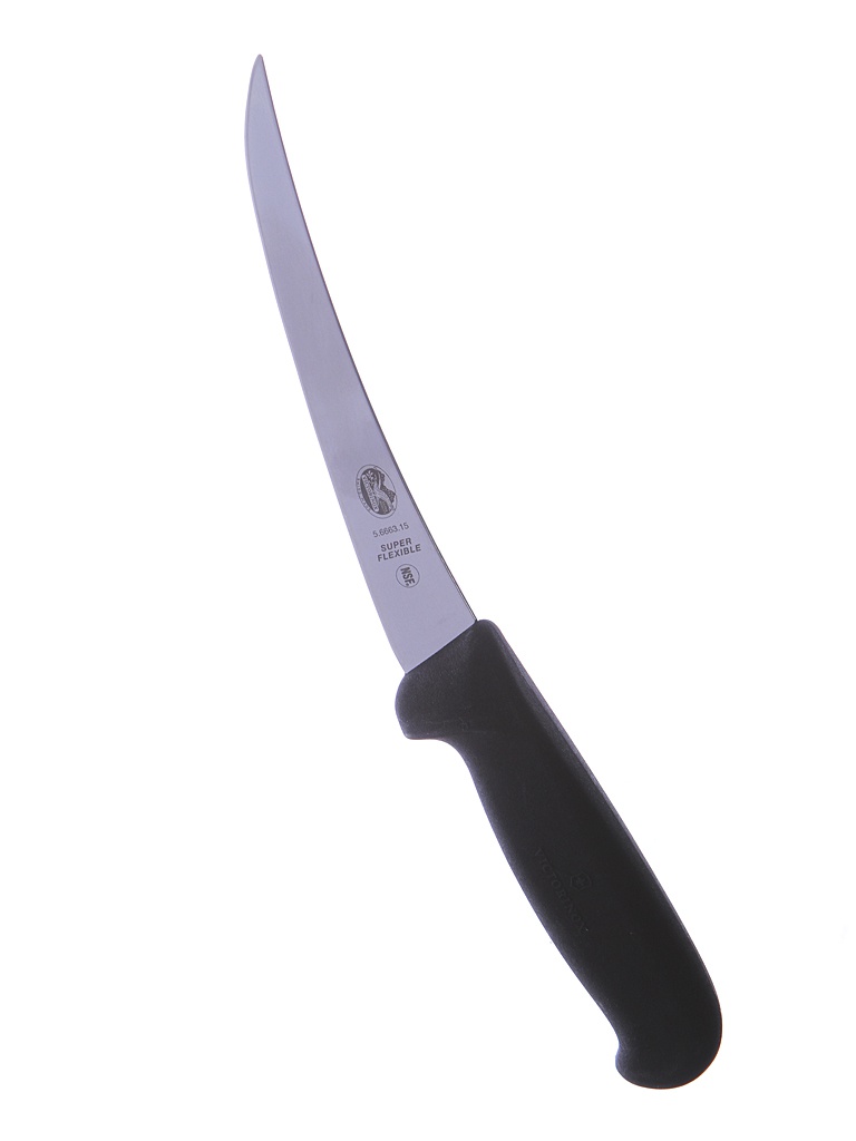 фото Нож обвалочный Victorinox 5.6663.15 Black - длина лезвия 150mm