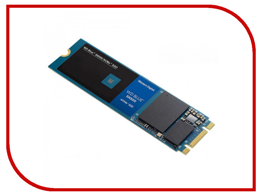 

Жесткий диск 500Gb - Western Digital Blue SN500 NVME WDS500G1B0C, WDS500G1B0C