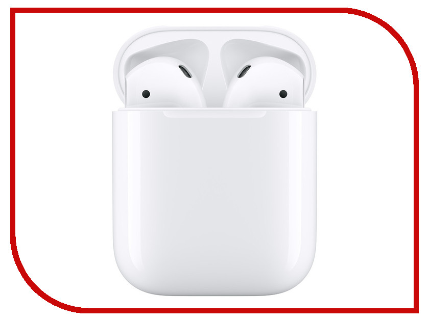 фото Apple AirPods в зарядном футляре MV7N2RU/A