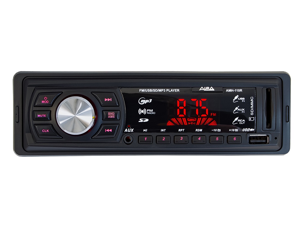 

Автомагнитола Aura AMH-110R, AMH-110R