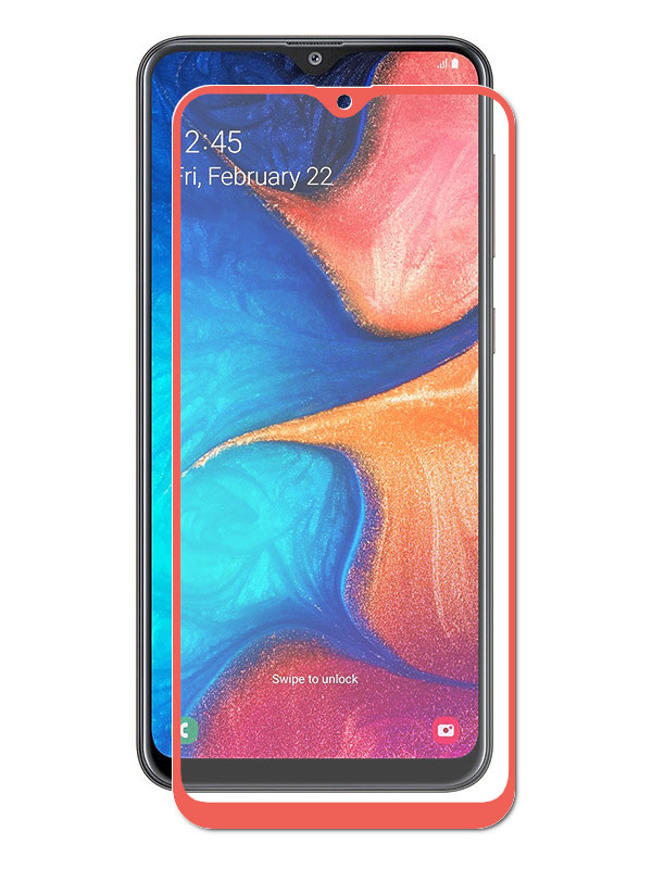 

Защитный экран Red Line для Samsung Galaxy A10 Full Screen Tempered Glass Full Glue Red УТ000017659, УТ000017659
