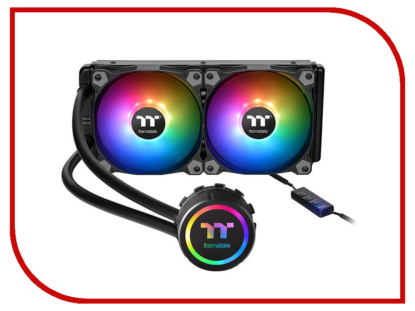 

Водяное охлаждение Thermaltake Water 3.0 240 ARGB Sync Edition CL-W233-PL12SW-A (AMD FM1/FM2/AM4/AM3+/AM3/AM2+/AM2/Intel LGA2066/LGA20113/LGA2011/LGA1366/LGA1156/LGA1155/LGA1151/LGA1150), Water 3.0 240 ARGB Sync Edition CL-W233-PL12SW-A
