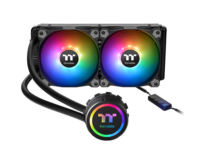 

Водяное охлаждение Thermaltake Water 3.0 240 ARGB Sync Edition CL-W233-PL12SW-A (AMD FM1/FM2/AM4/AM3+/AM3/AM2+/AM2/Intel LGA2066/LGA20113/LGA2011/LGA1366/LGA1156/LGA1155/LGA1151/LGA1150), Water 3.0 240 ARGB Sync Edition CL-W233-PL12SW-A