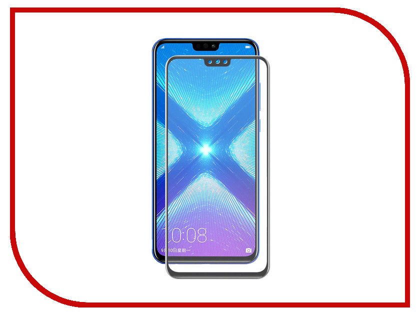 

Аксессуар Защитный экран для Honor 8Х Red Line Corning Full Screen 0.2mm Black УТ000017206, УТ000017206