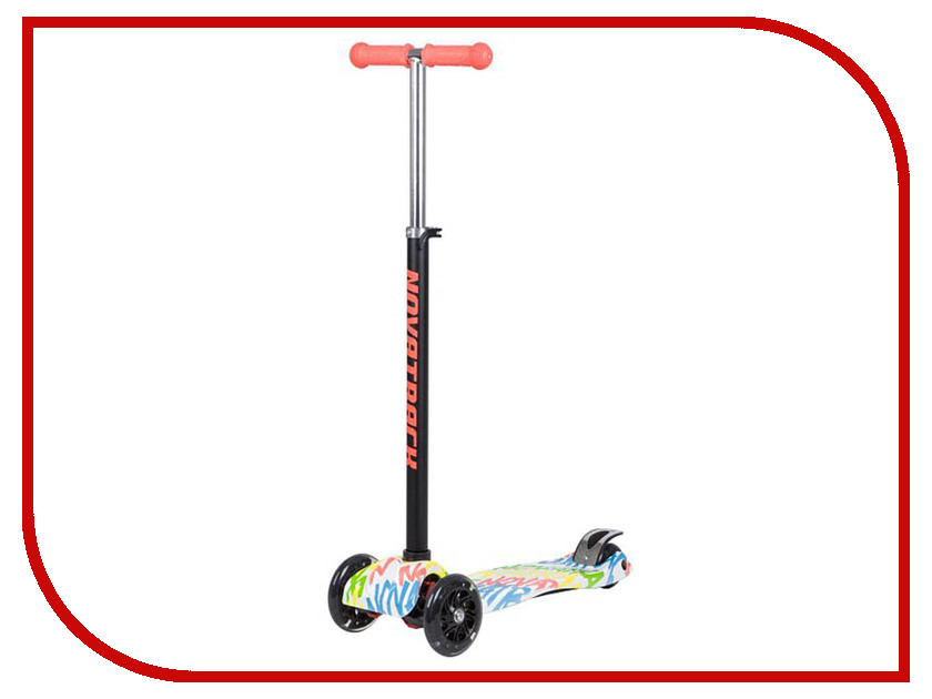 

Самокат Novatrack RainBow Pink 120RAINBOW.WPN8, 120RAINBOW.WPN8