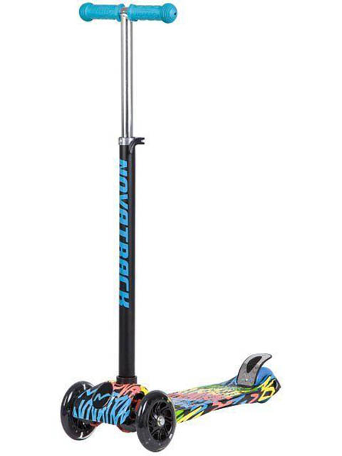 

Самокат Novatrack RainBow Blue 120RAINBOW.GBL8, 120RAINBOW.GBL8