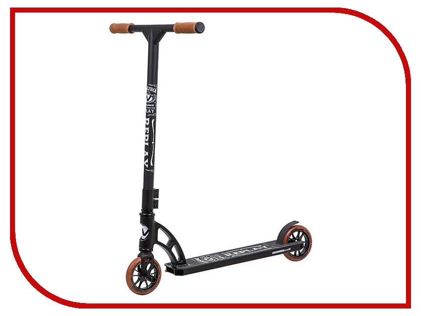 

Самокат Novatrack Replay Black 120A.REPLAY.BBK9, 120A.REPLAY.BBK9