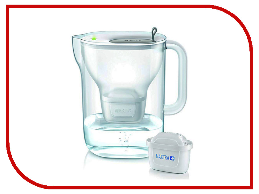 

Фильтр для воды Brita Style MX+ LED Grey, Style MX+ LED