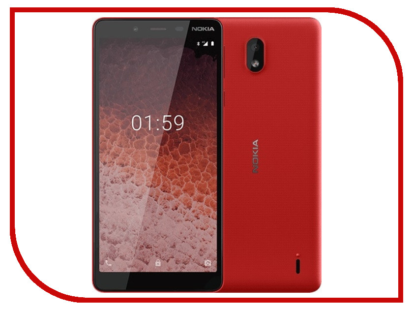 

Сотовый телефон Nokia 1 Plus (TA-1130) 8Gb Red, 1 Plus