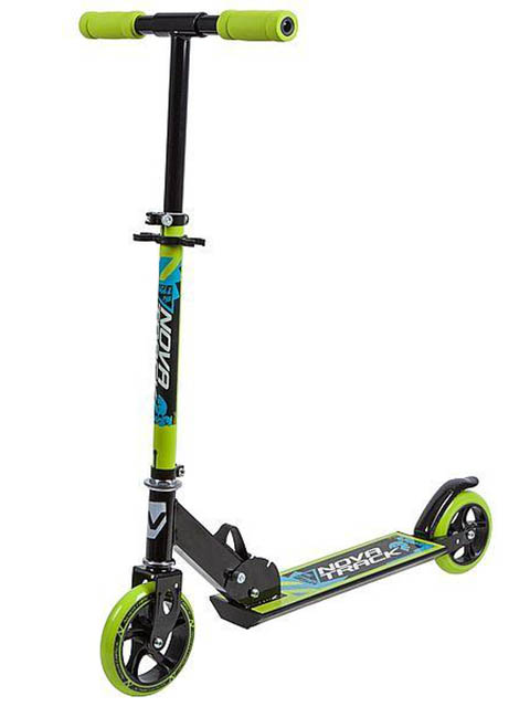 

Самокат Novatrack Jungle Black-Green 145S.JUNGLE.BGN9, Jungle