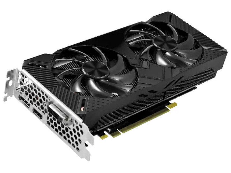 

Видеокарта Palit GeForce RTX 2060 Dual OC 1365Mhz PCI-E 3.0 6144Mb 14000Mhz 192 bit DVI-D HDMI DP NE62060S18J9-1160A, GeForce RTX 2060 Dual OC
