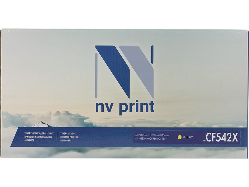 фото Картридж nv print nv-cf542x yellow для hp color laserjet pro m254dw/m254nw/mfp m280nw/m281fdn/m281fdw