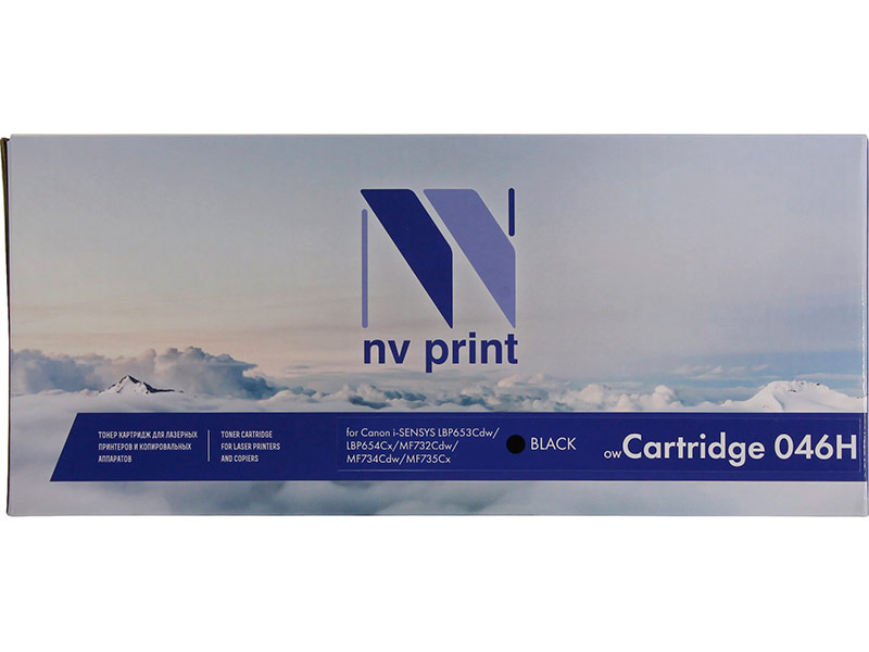 Картридж NV Print NV-046H Black для Canon i-SENSYS LBP653Cdw/LBP654Cx/MF732Cdw/MF734Cdw/MF735Cx картридж для лазерного принтера nv print tk310