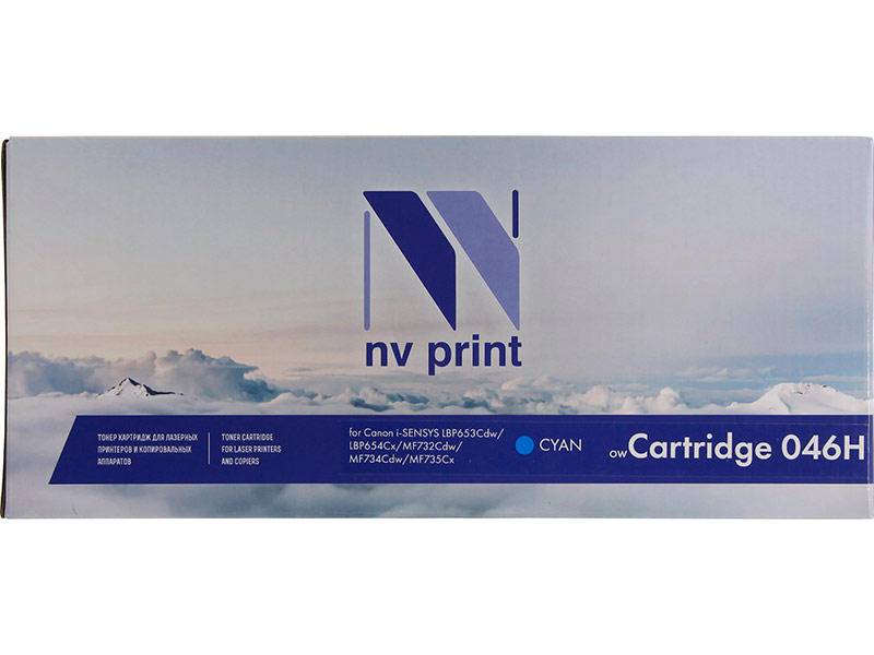 Картридж NV Print NV-046H Cyan для Canon i-SENSYS LBP653Cdw/LBP654Cx/MF732Cdw/MF734Cdw/MF735Cx