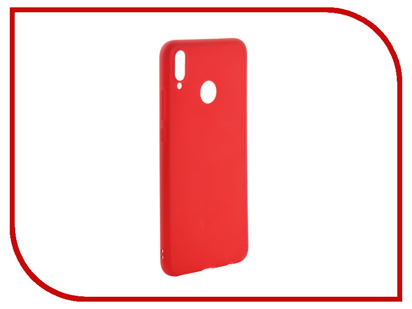

Аксессуар Чехол для Honor 8X LuxCase Soft Touch Premium LS Red 69003, 69003