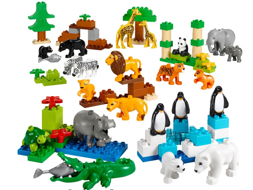 

Конструктор Lego Duplo Дикие животные 45012, 45012