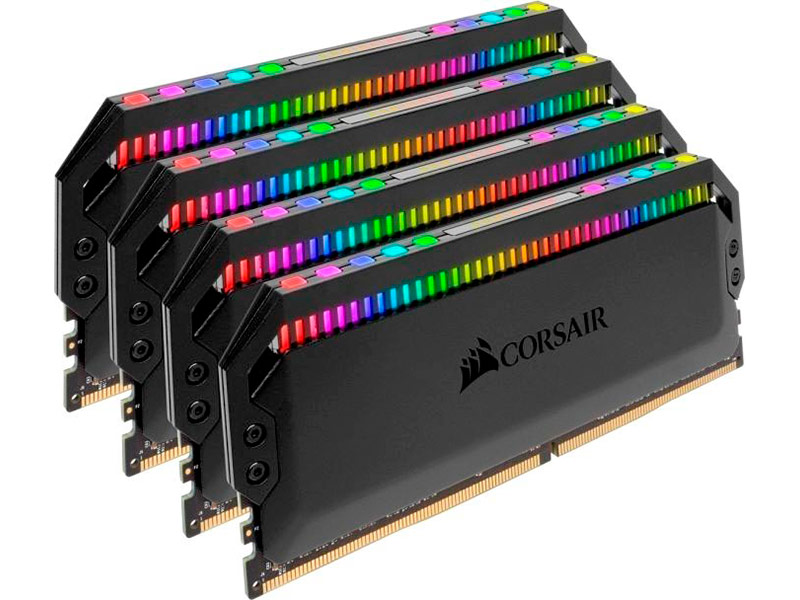 

Модуль памяти Corsair Dominator Platinum RGB DDR4 DIMM 3000MHz PC4-24000 CL15 - 32Gb KIT (4x8Gb) CMT32GX4M4C3000C15, CMT32GX4M4C3000C1