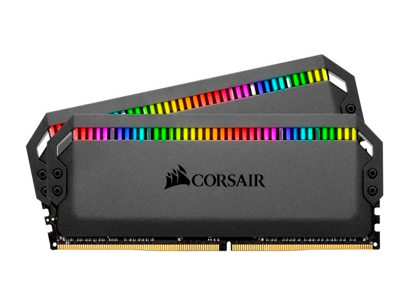 

Модуль памяти Corsair Dominator Platinum RGB DDR4 DIMM 3200MHz PC4-25600 CL16 - 32Gb KIT (2x16Gb) CMT32GX4M2C3200C16, CMT32GX4M2C3200C16