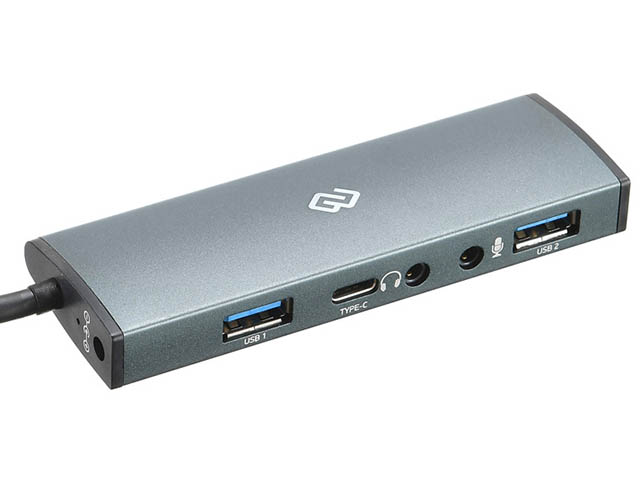 

Хаб USB Digma 2 Ports USB 3.0 Grey HUB-2U3.0CH-UC-G, HUB-2U3.0СH-UC-G