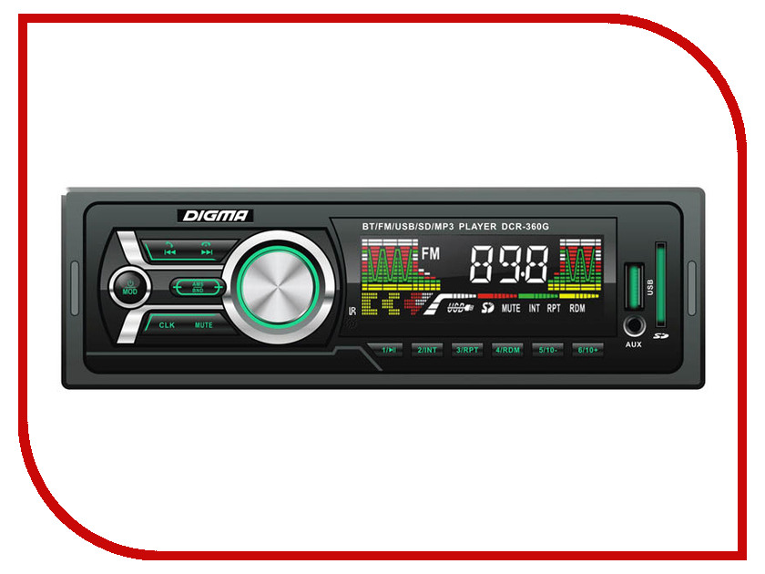 

Автомагнитола Digma DCR-360G, DCR-360G