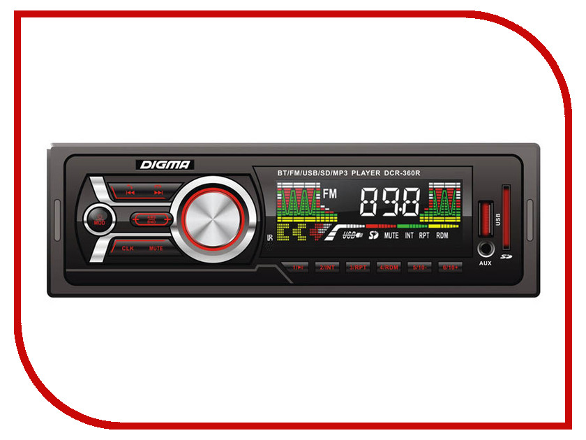 

Автомагнитола Digma DCR-360R, DCR-360R