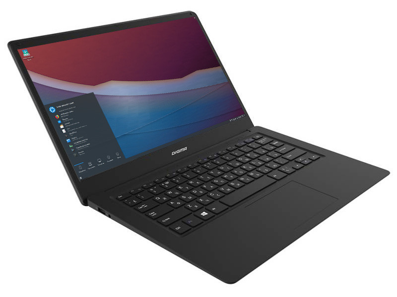 

Ноутбук Digma CITI E401 ET4007EW Black 1129607 (Intel Atom x5-Z8350 1.44 GHz/4096Mb/32Gb SSD/Intel HD Grphics/Wi-Fi/Bluetooth/Cam/14.1/1920x1080/Kubuntu), CITI E401 1129607
