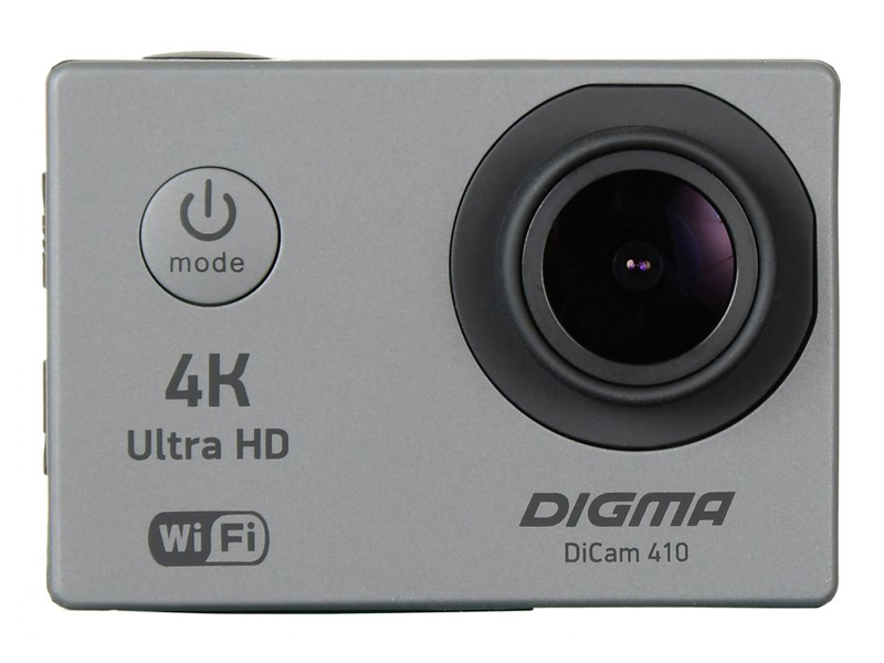 фото Экшн-камера Digma DiCam 410 Grey