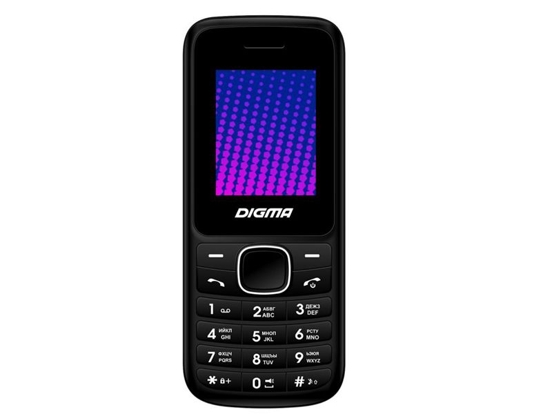 

Сотовый телефон Digma LINX A170 2G Black-Blue, Linx A170