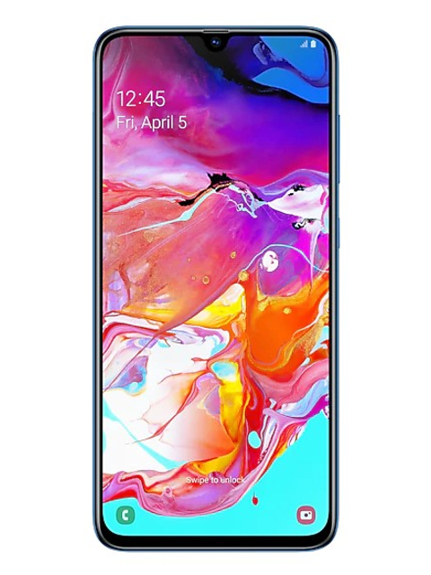 

Сотовый телефон Samsung Galaxy A70 Blue, SM-A705F Galaxy A70