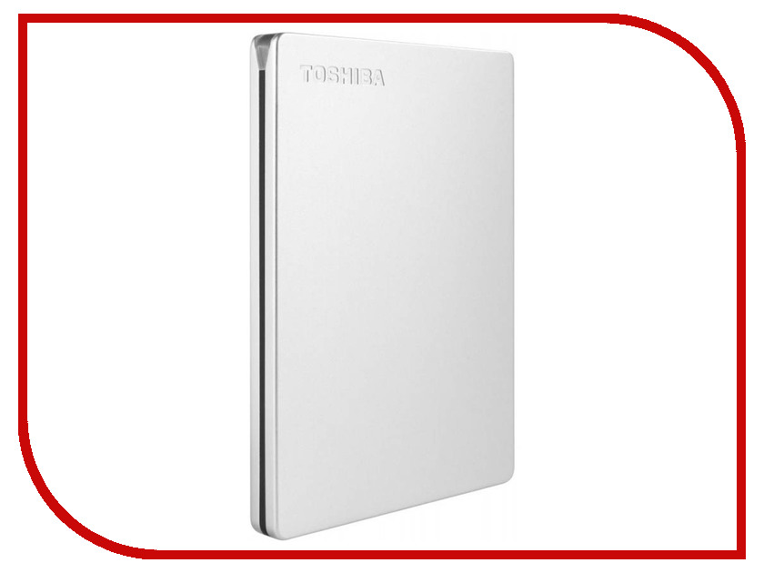 фото Жесткий диск Toshiba Canvio Slim 2Tb Silver HDTD320ES3EA