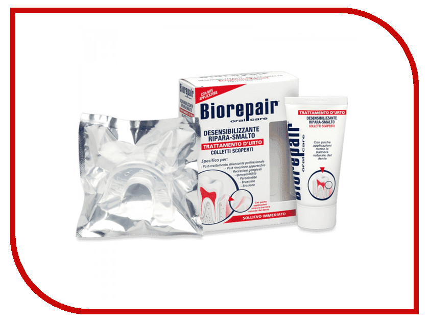 фото Зубная паста Biorepair Desensitizing Enamel Repairer Treatment 50ml GA0965200/GA0965206