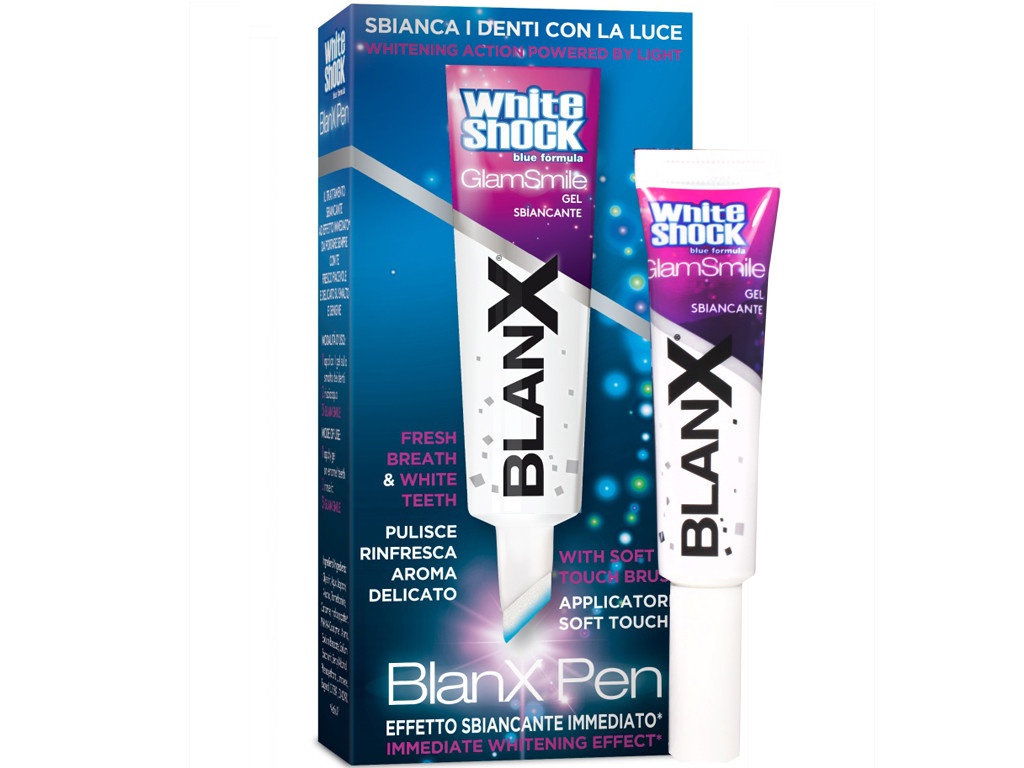 фото BlanX White Shock Glam Smile Gel Pen, Отбеливающий гель - карандаш GA1004100/GA1136306/GA1319300