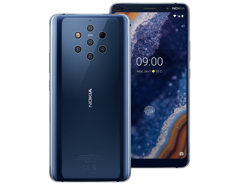 

Сотовый телефон Nokia 9 PureView Blue, 9 PureView