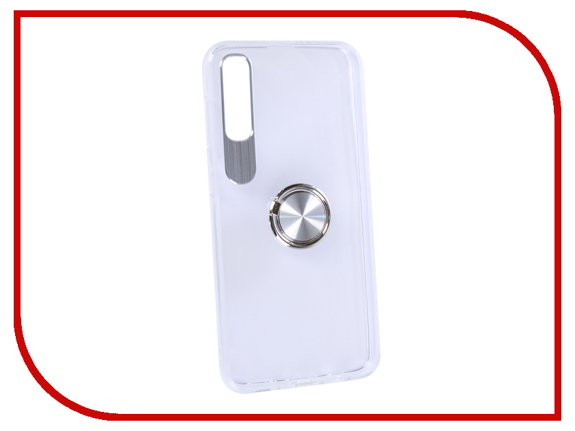 

Аксессуар Чехол для Samsung Galaxy A50 DF Plastic + Silicone с кольцом-держателем Silver sTRing-04, sTRing-04 (silver)