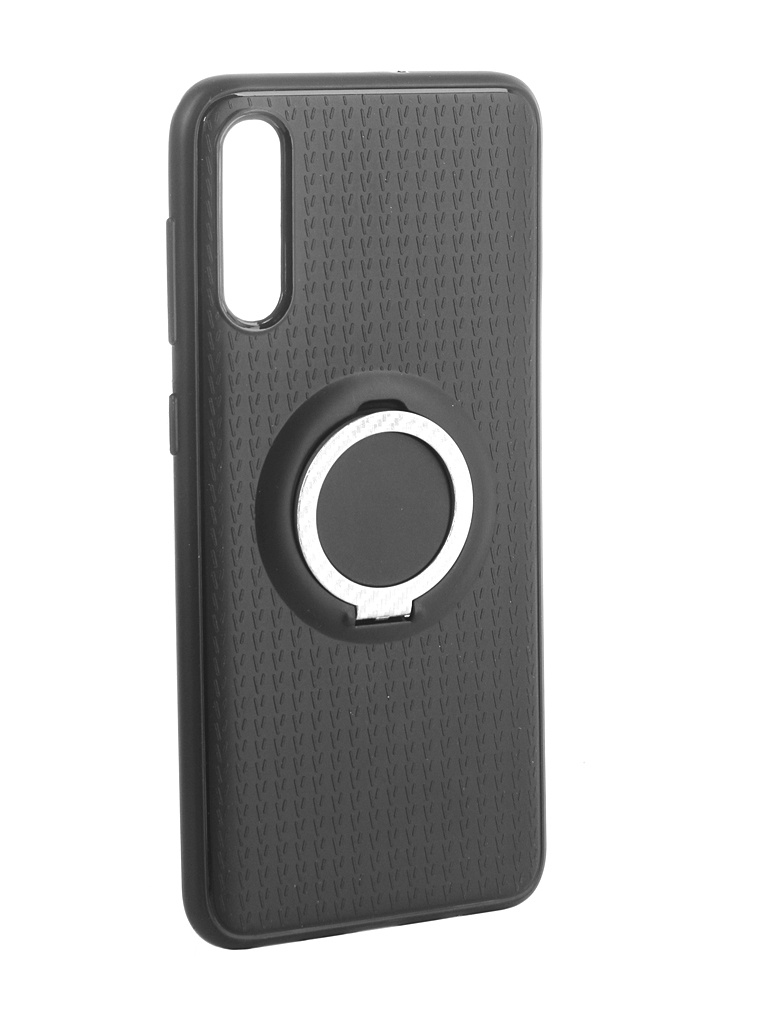 

Аксессуар Чехол DF для Samsung Galaxy A50 Silicone с кольцом-держателем Black sBlackRing-04, sBlackRing-04 (black)