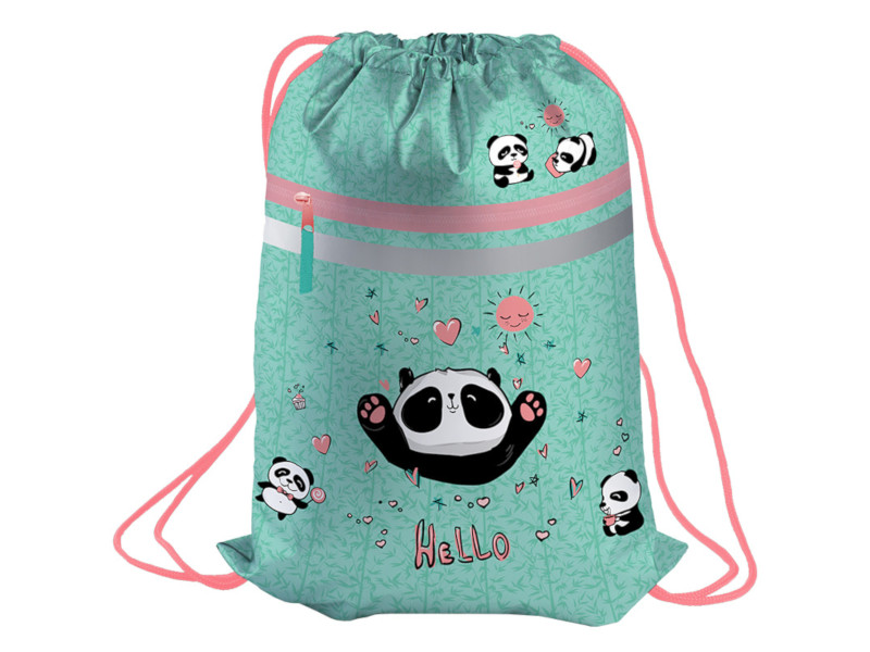 

Мешок для обуви Berlingo Hello Panda 410x490mm MS09302, MS09302