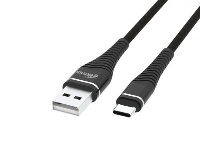 фото Аксессуар Ritmix RCC-434 USB - Type-C 1m Black Spring