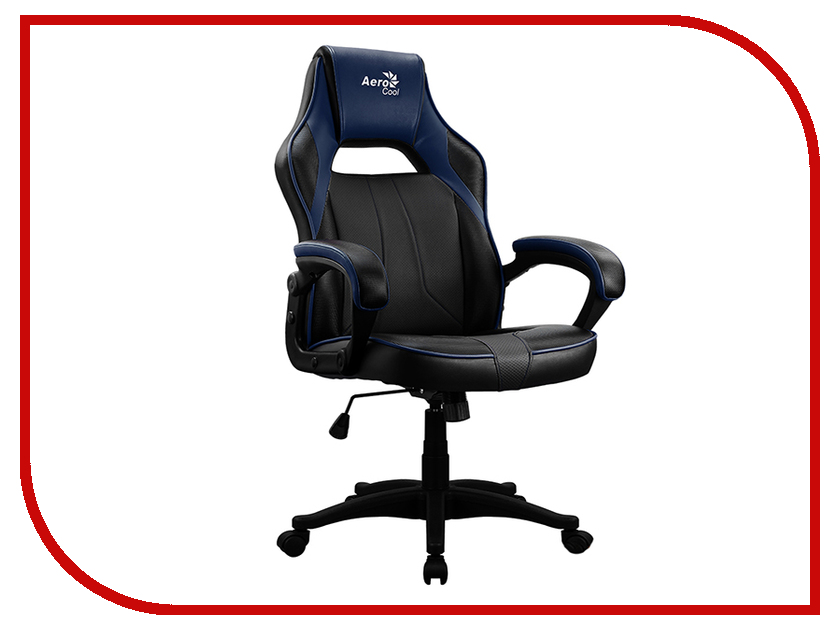 

Компьютерное кресло AeroCool AC40C AIR Black-Blue, 4718009154827