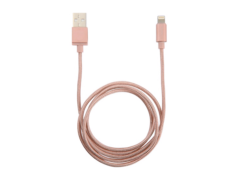 фото Аксессуар sititek uc-066 usb - microusb / lightning magnetic pink 63577