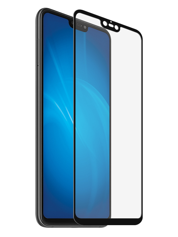 

Защитное стекло LuxCase для Xiaomi Mi 8 Lite 3D FG Black Frame 83021, 83021