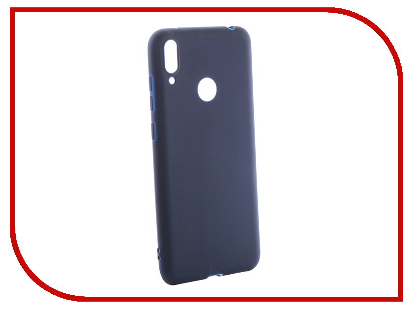 

Аксессуар Чехол Neypo для Huawei Y7 2019 Soft Matte Silicone Dark Blue NST11609, NST11609