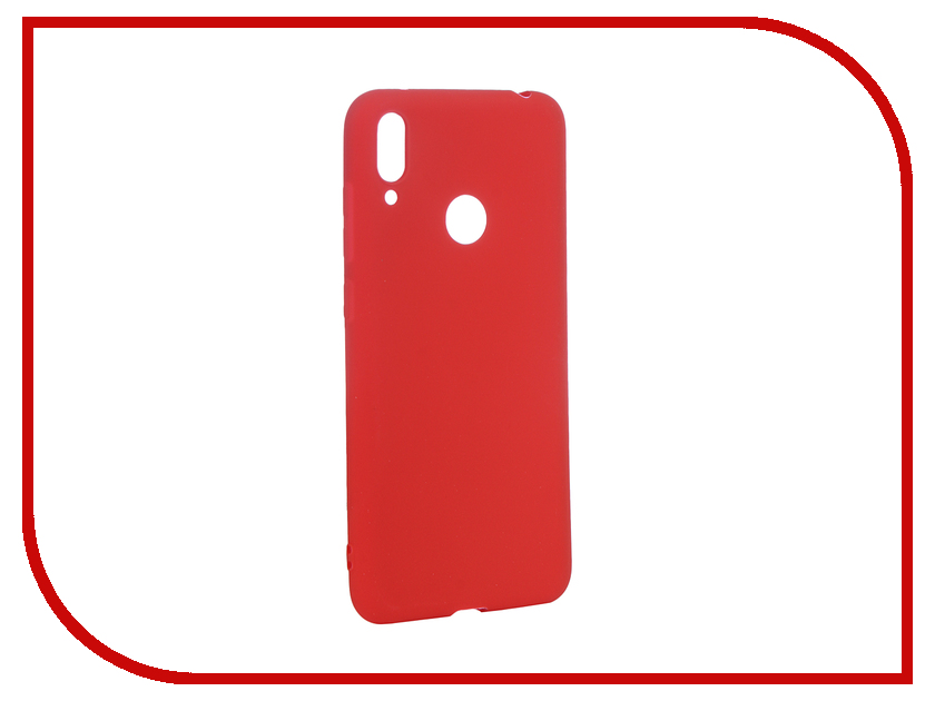 

Аксессуар Чехол Neypo для Huawei Y7 2019 Soft Matte Silicone Red NST11608, NST11608