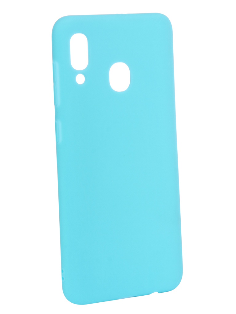 

Чехол Zibelino для Samsung Galaxy A20 A205 2019 Soft Matte Turquoise ZSM-SAM-A20-TQS, ZSM-SAM-A20-TQS