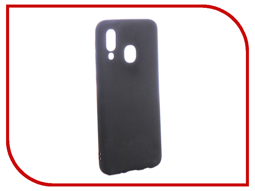 

Аксессуар Чехол Zibelino для Samsung Galaxy A40 A405 2019 Soft Matte Black ZSM-SAM-A40-BLK, ZSM-SAM-A40-BLK